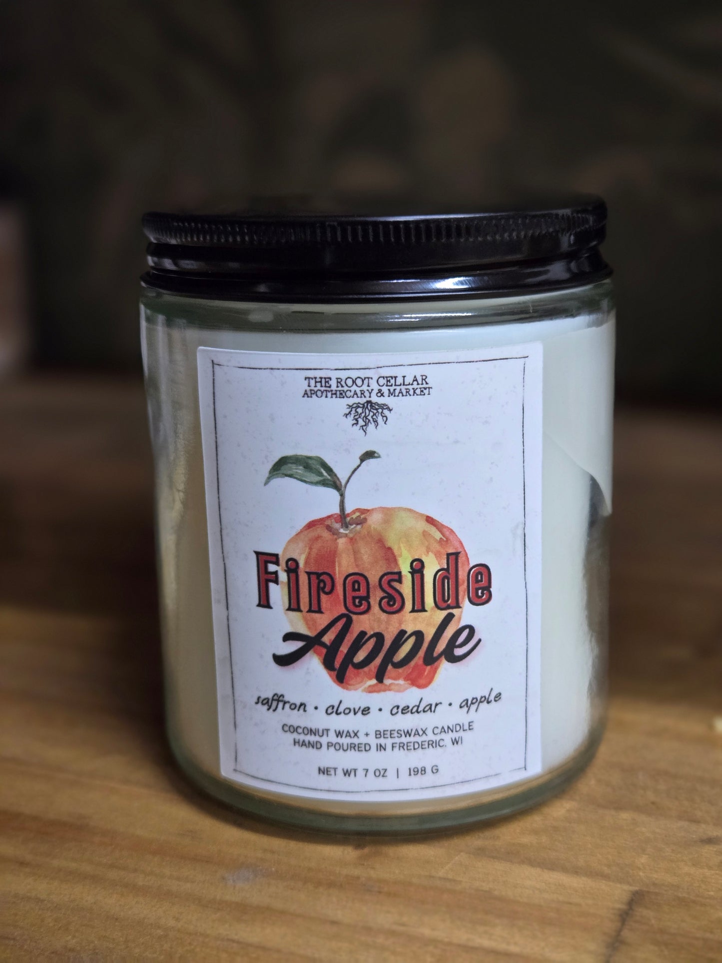 Fireside Apple 7 oz Candle