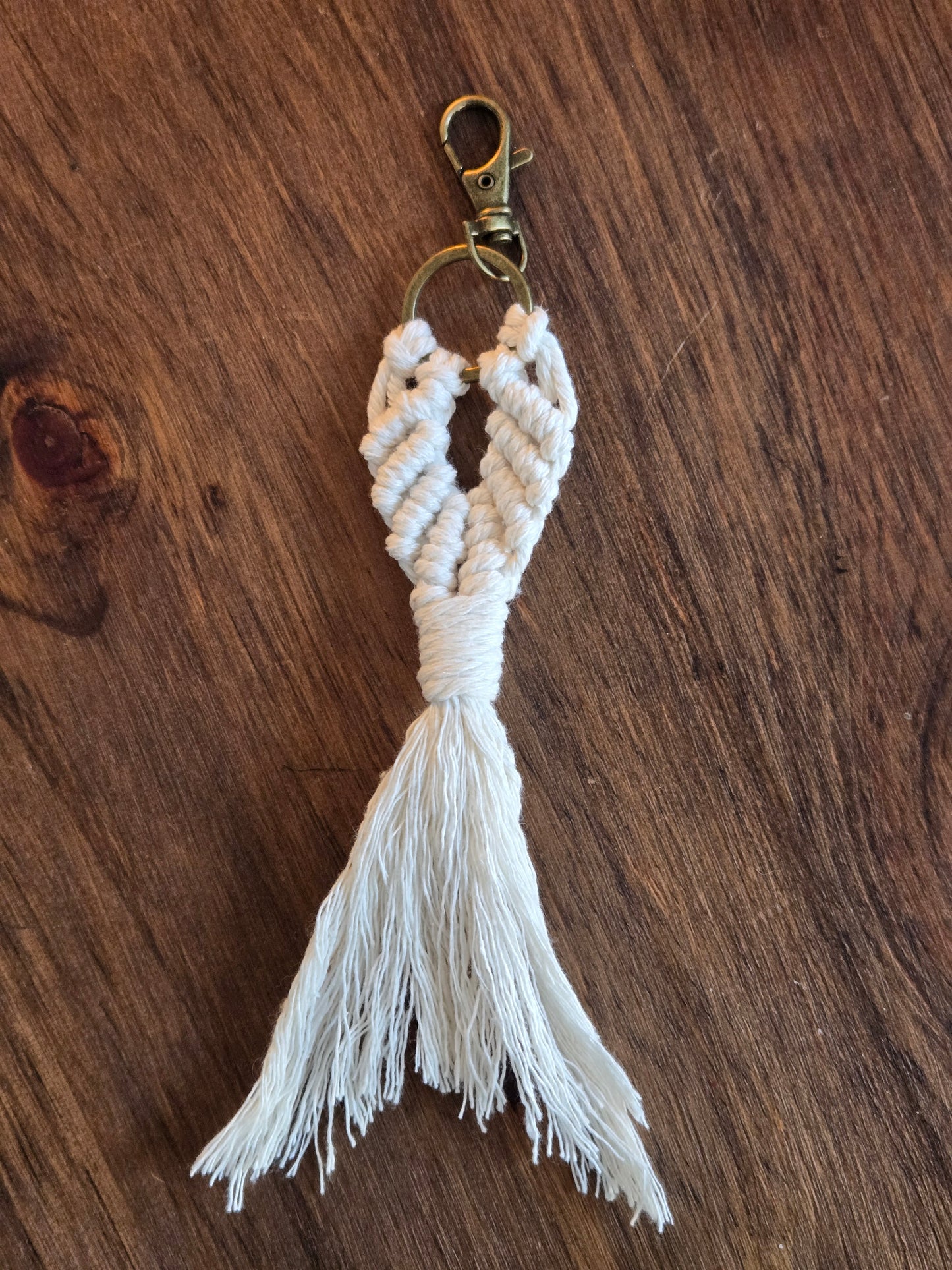 Macrame | Mermaid Tail Keychain