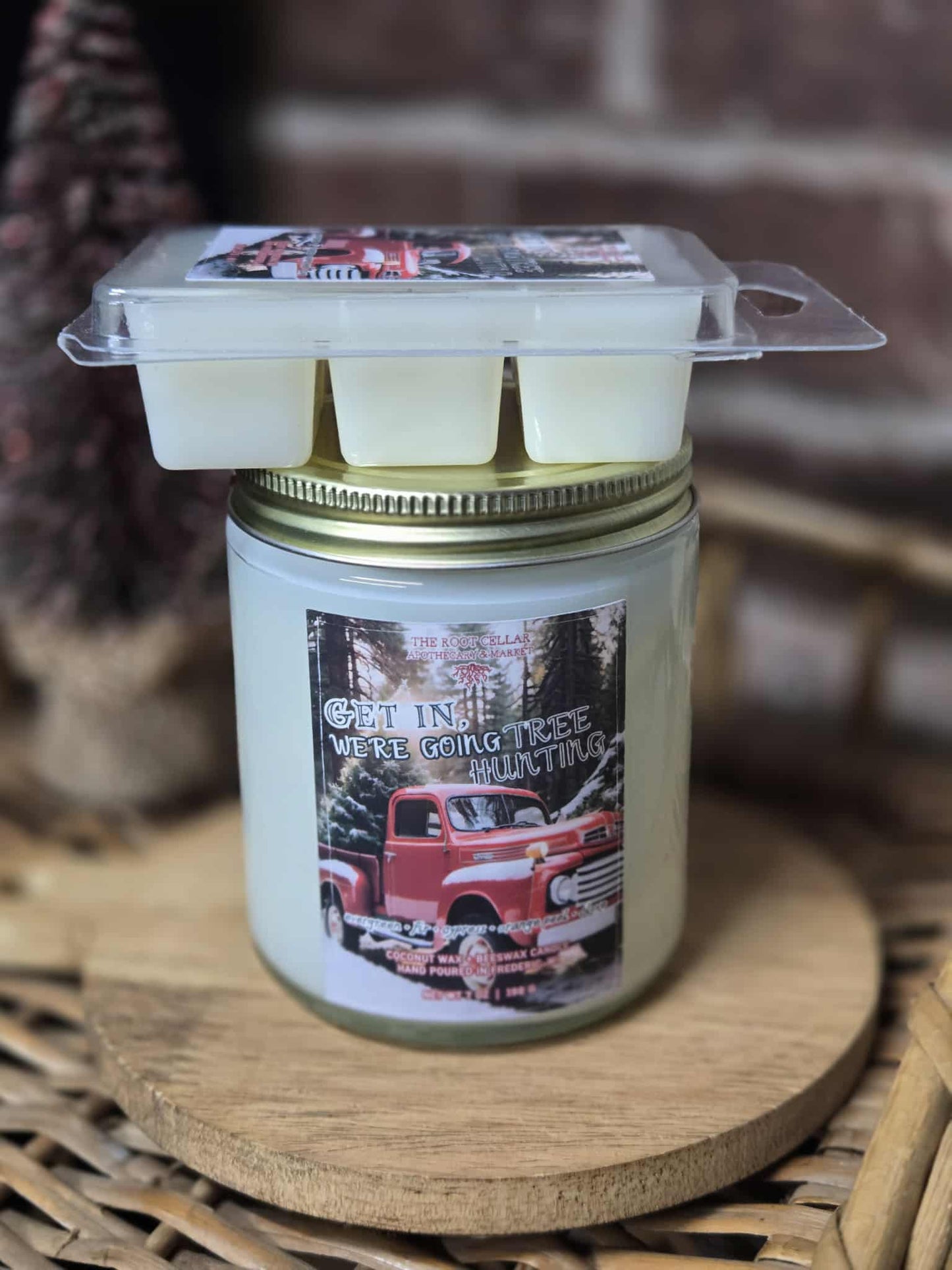 Get In, We're Going Tree Hunting 2.4 oz Wax Bar