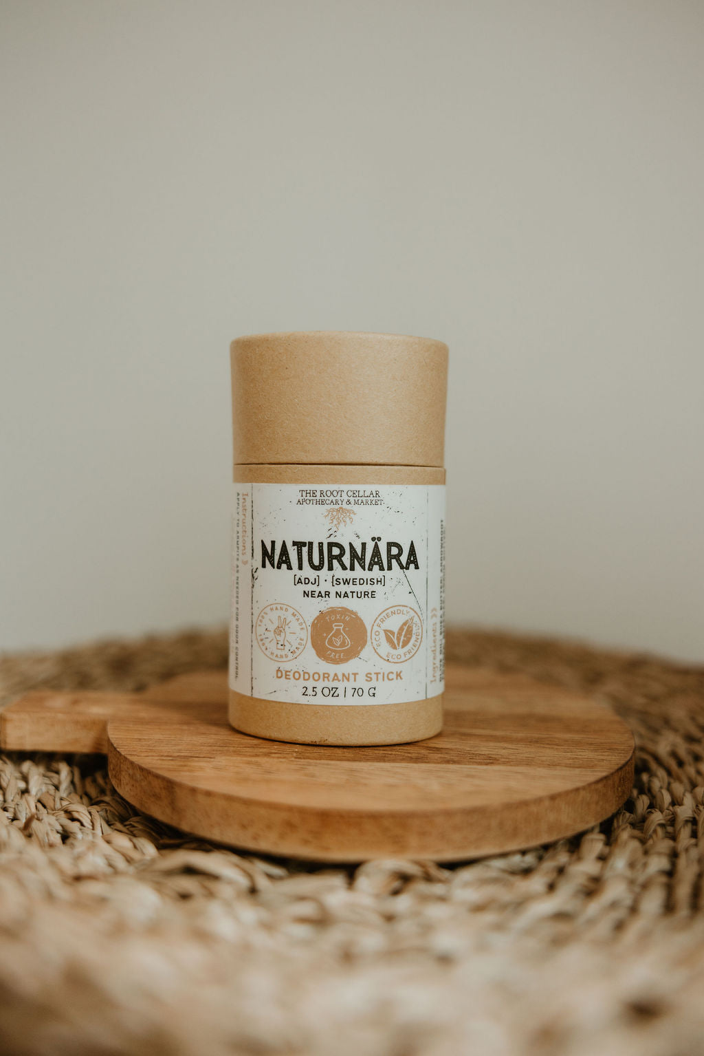 Naturnara | Unscented Deodorant Stick