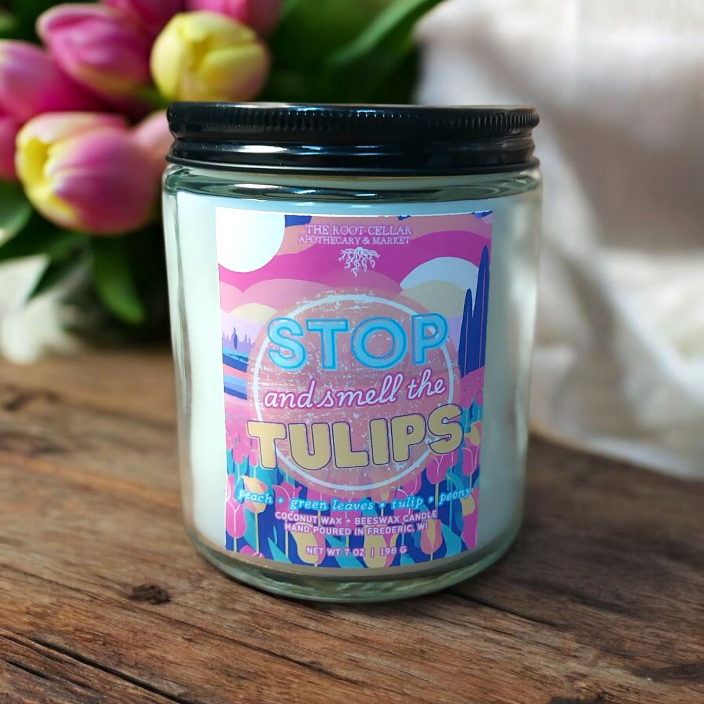 Stop and Smell the Tulips Candle