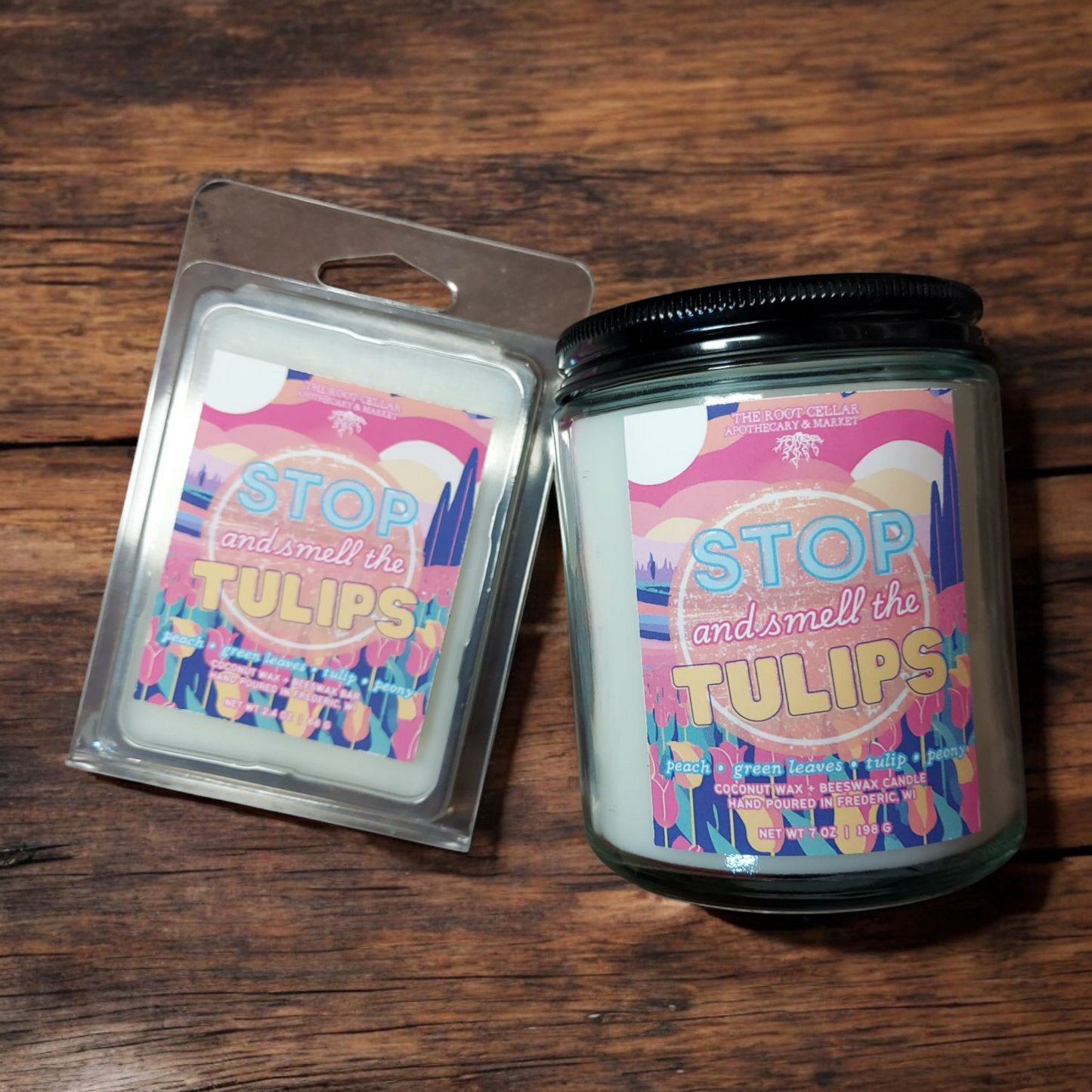 Stop and Smell the Tulips Candle