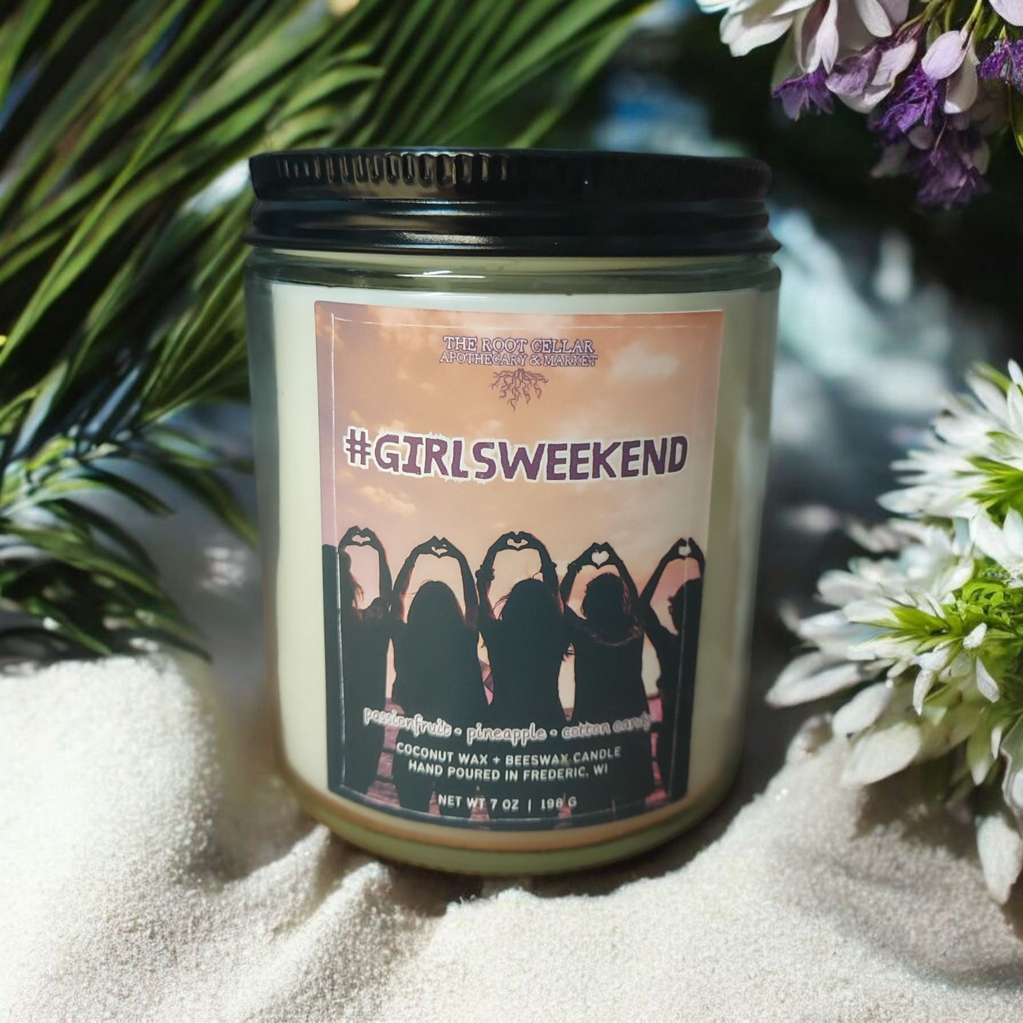 #girlsweekend Candle