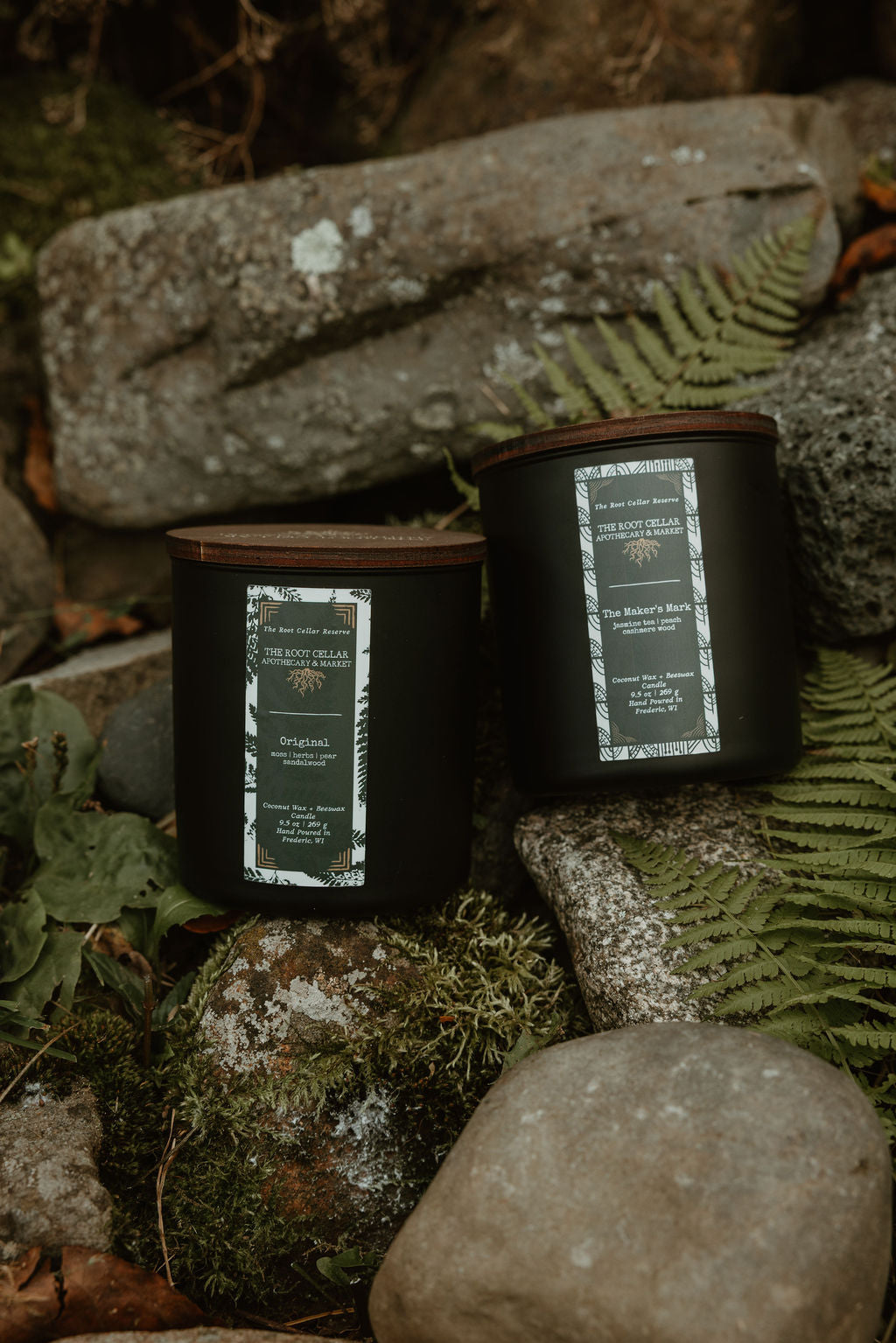 The Maker's Mark Coconut Wax + Beeswax Candle | The Root Cellar Reserve Collection