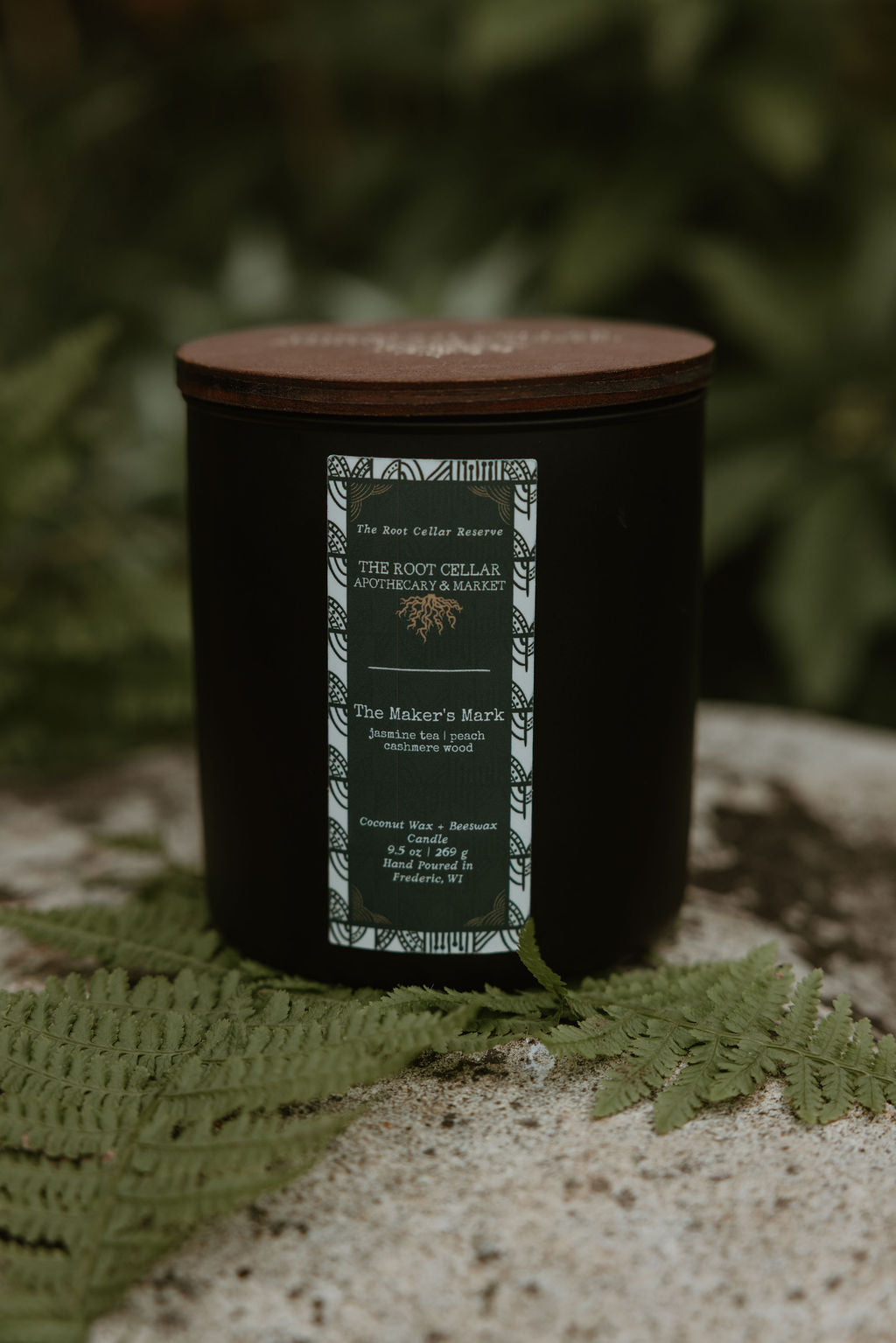 The Maker's Mark Coconut Wax + Beeswax Candle | The Root Cellar Reserve Collection