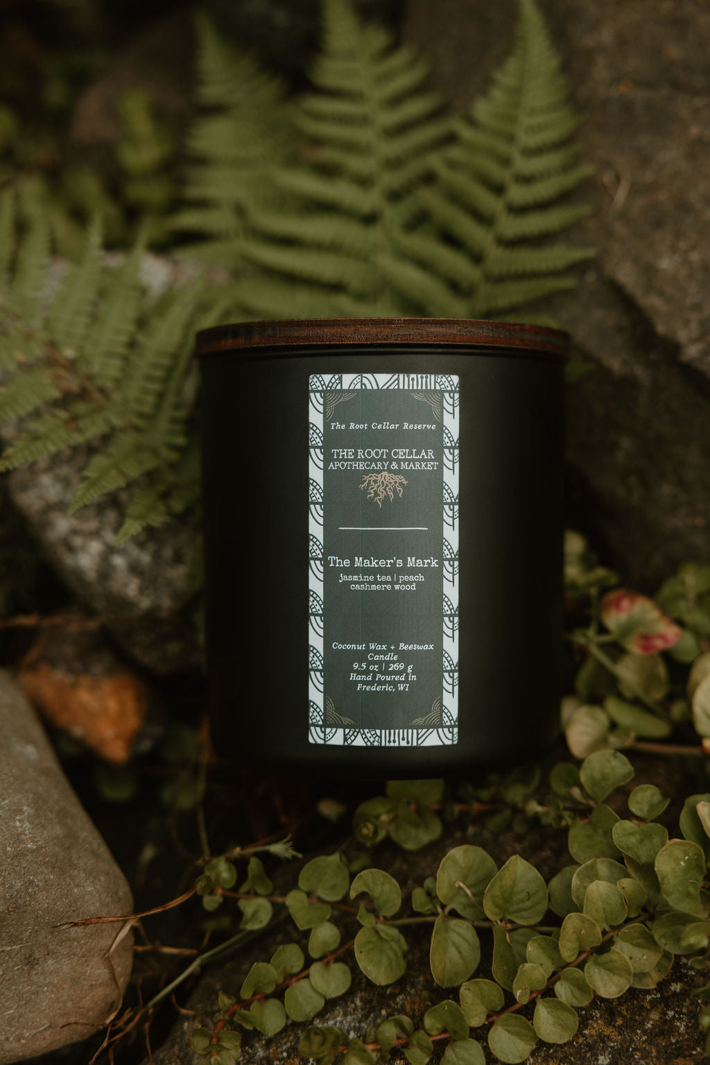 The Maker's Mark Coconut Wax + Beeswax Candle | The Root Cellar Reserve Collection