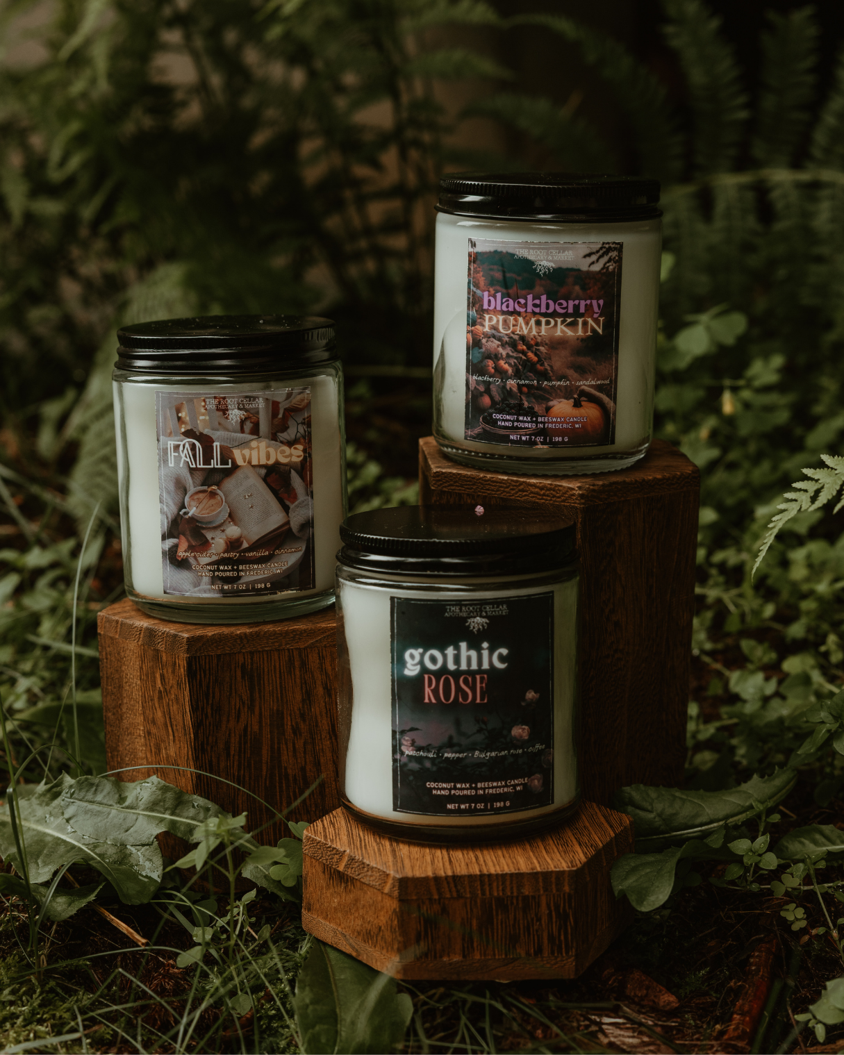 Fall Vibes Candle | 7 oz Coconut Wax + Beeswax Candle