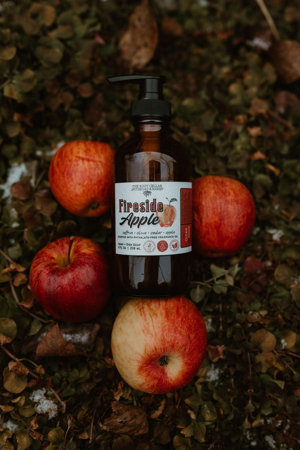 Fireside Apple | Hand + Dish Soap