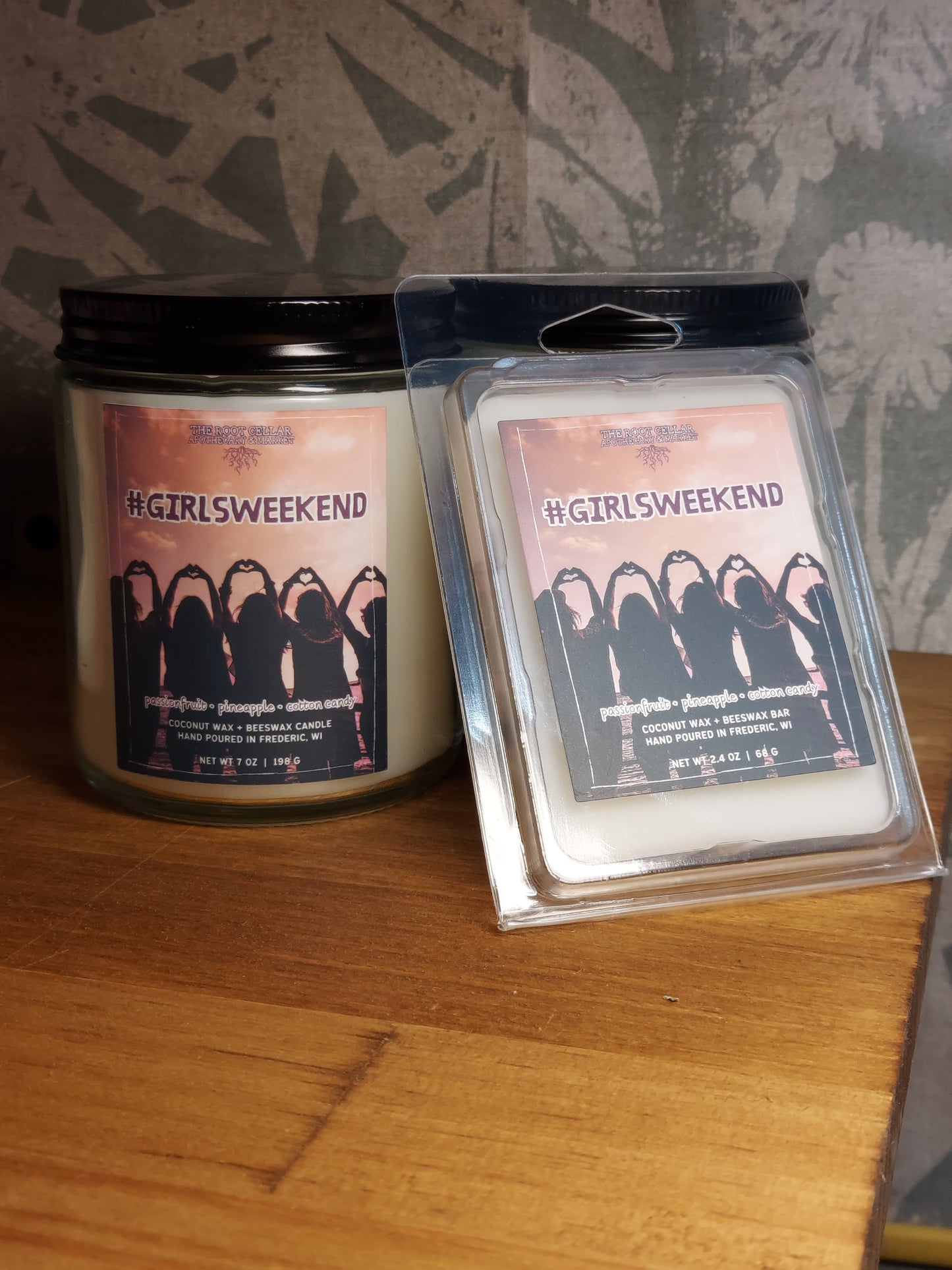#girlsweekend 2.4 oz Wax Bar