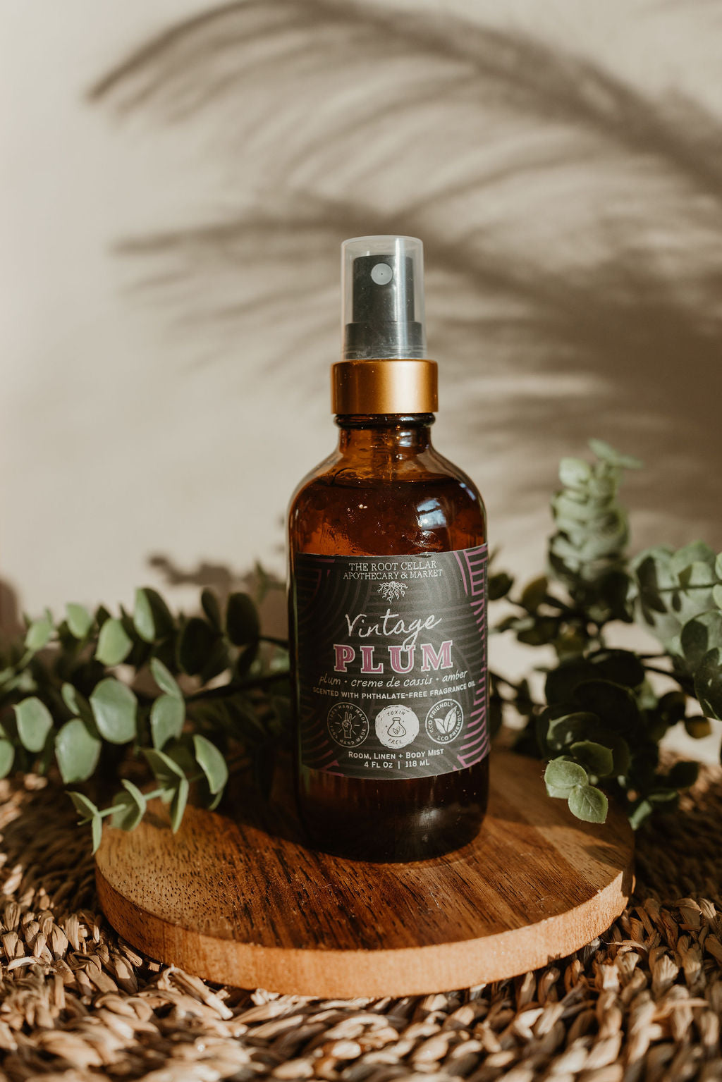 Vintage Plum | Room, Linen + Body Mist