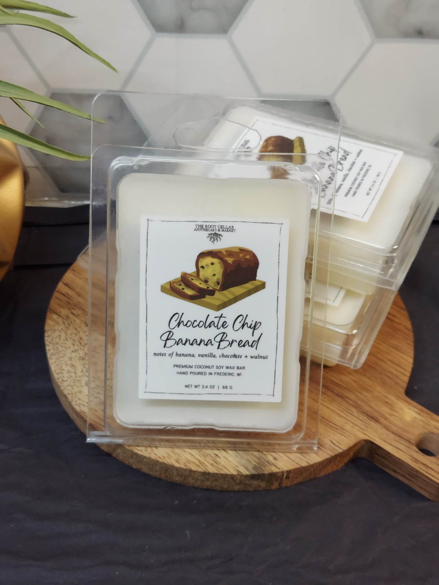 Chocolate Chip Banana Bread | Coconut Wax + Beeswax Melt