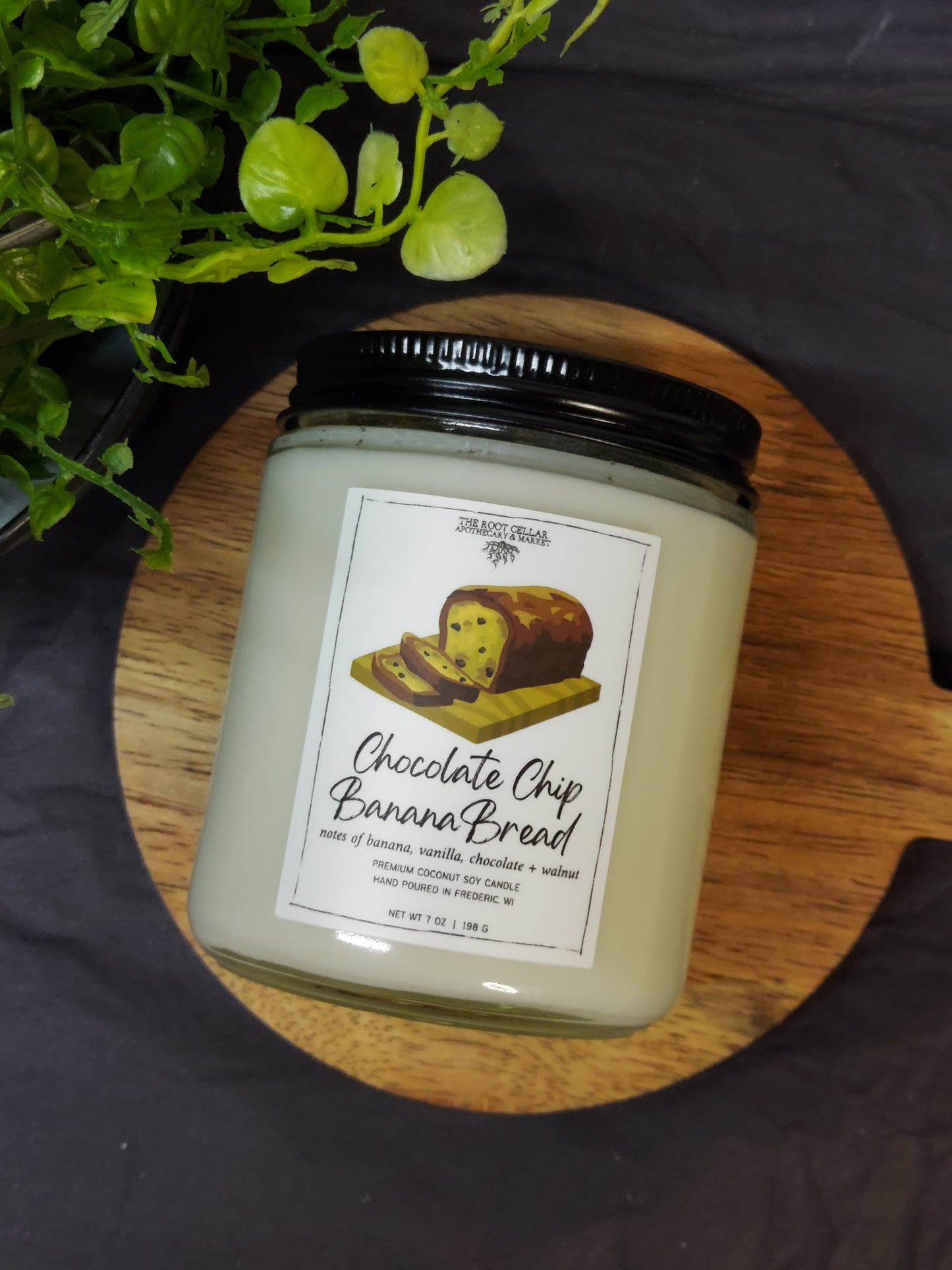 Chocolate Chip Banana Bread | Coconut Wax + Beeswax Candle