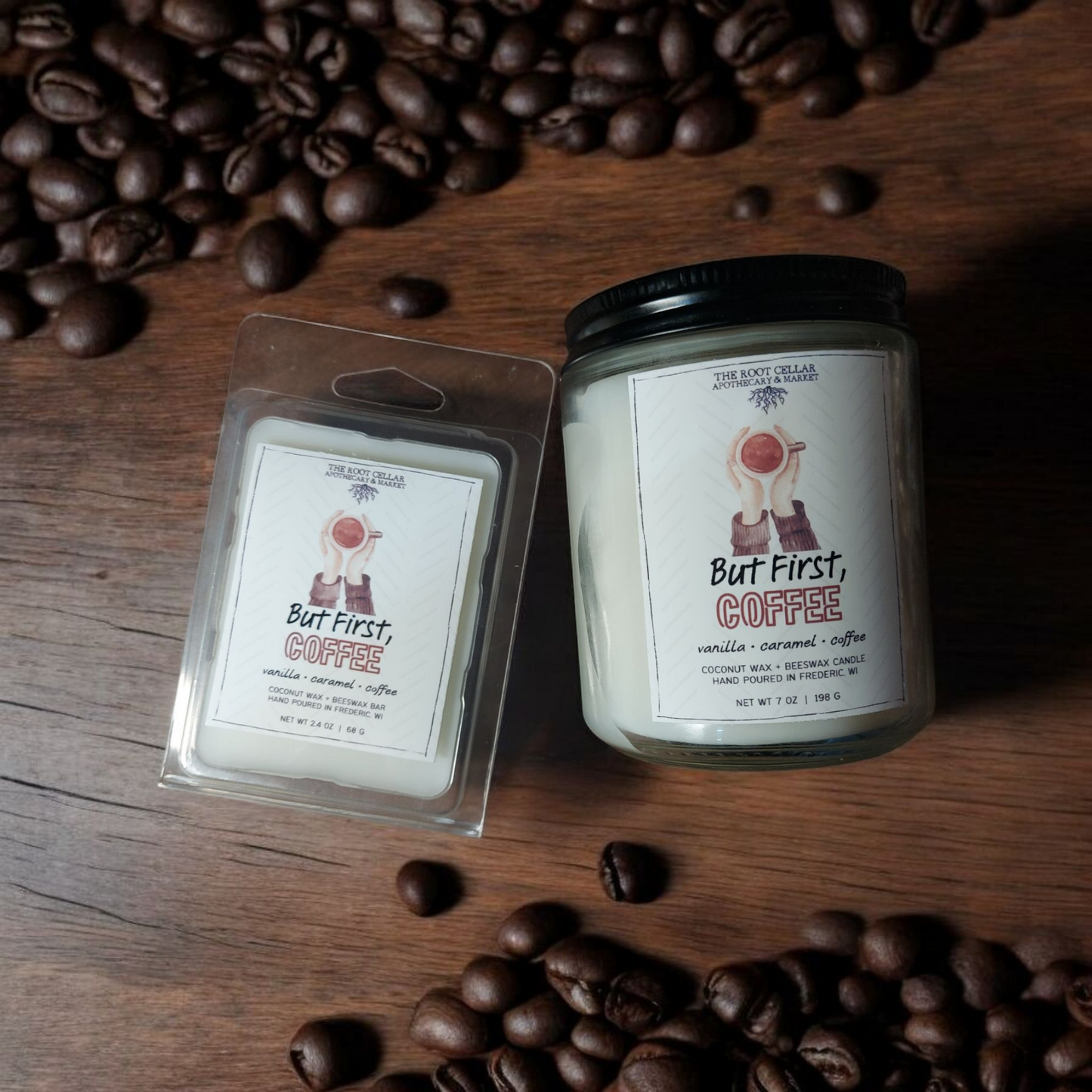 But First, Coffee 2.4 oz Wax Bar