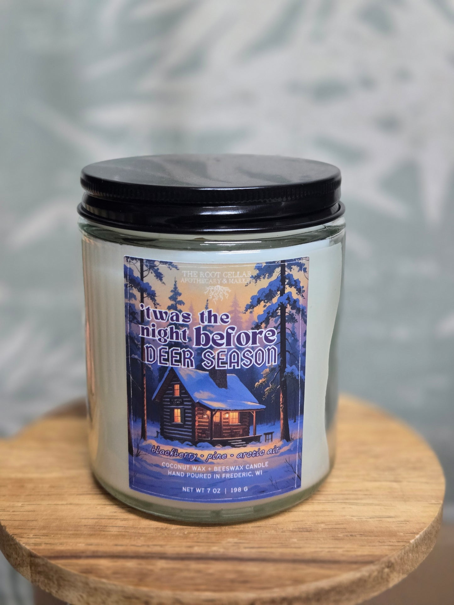 'Twas the Night Before Deer Season Candle