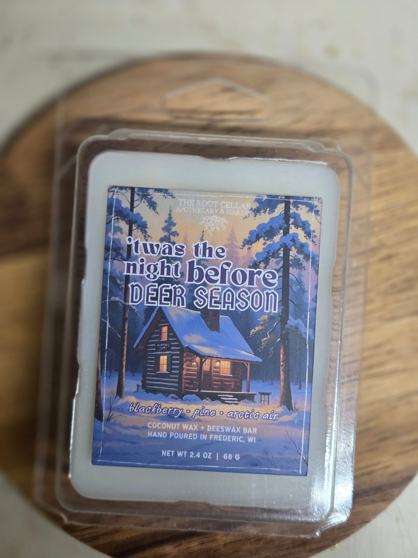 'Twas the Night Before Deer Season  Wax Bar