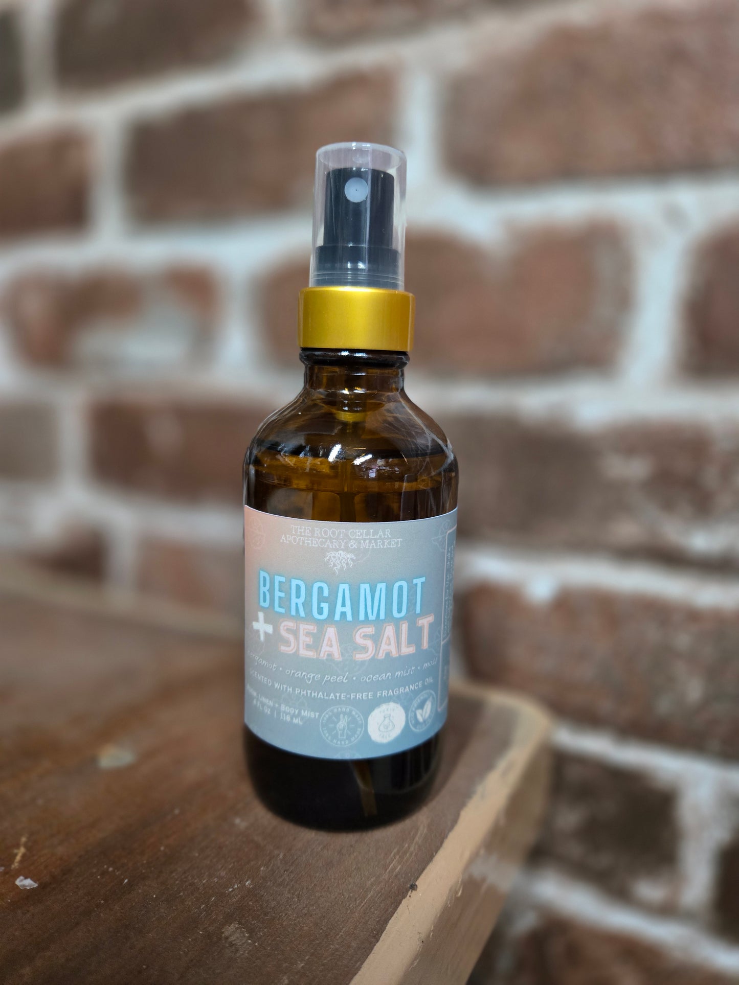 Bergamot + Sea Salt | Room, Linen + Body Mist
