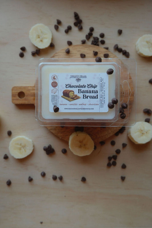 Chocolate Chip Banana Bread | Coconut Wax + Beeswax Melt