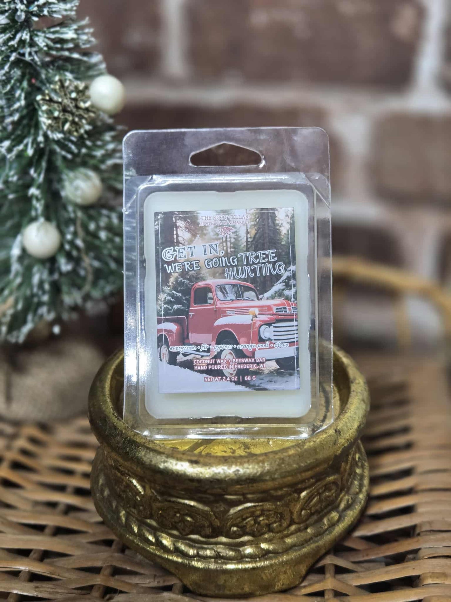 Get In, We're Going Tree Hunting 2.4 oz Wax Bar