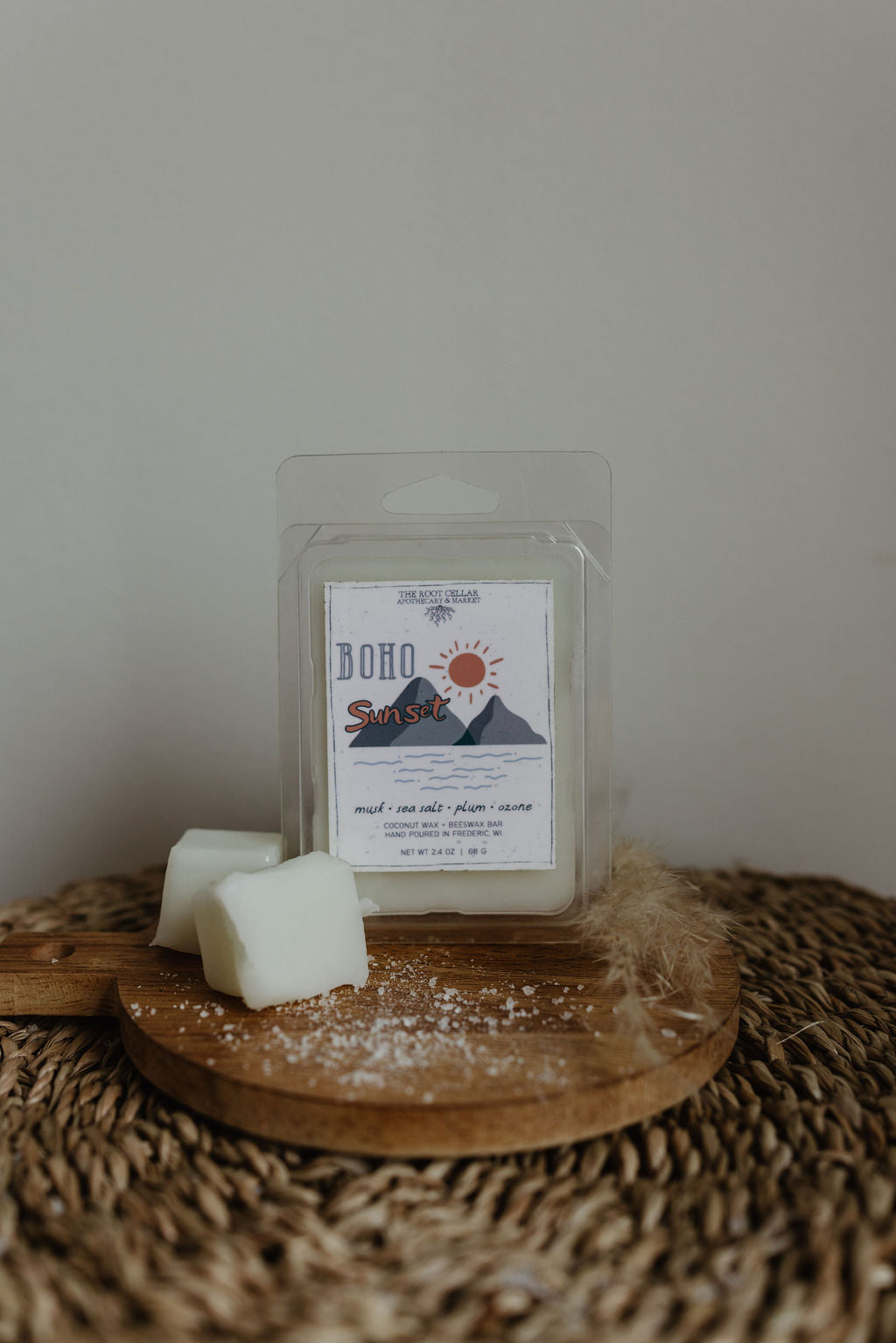 Boho Sunset | Coconut Wax + Beeswax Bar
