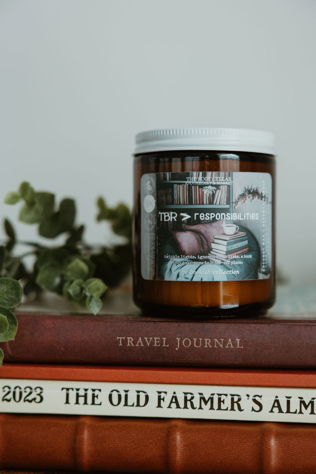 The Bookish Collection | TBR > Responsibilities | Coconut Wax + Beeswax Candle