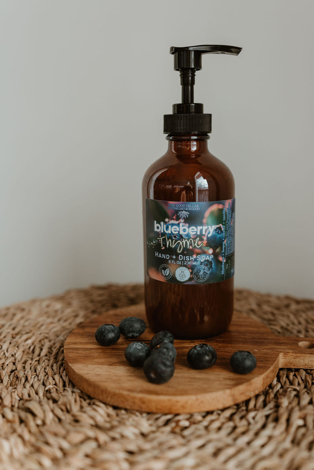 Blueberry Thyme AVAILABLE 3.19.26 | Hand + Dish Soap