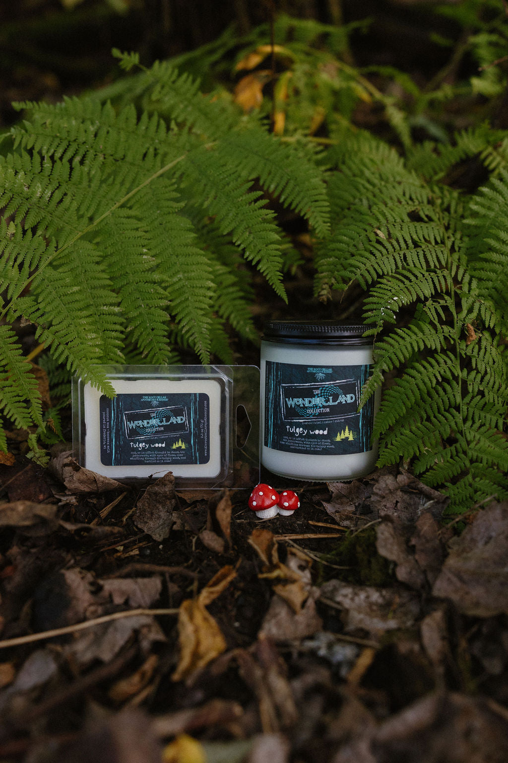Tulgey Wood | The Wonderland Collection | Coconut Wax + Beeswax Candle