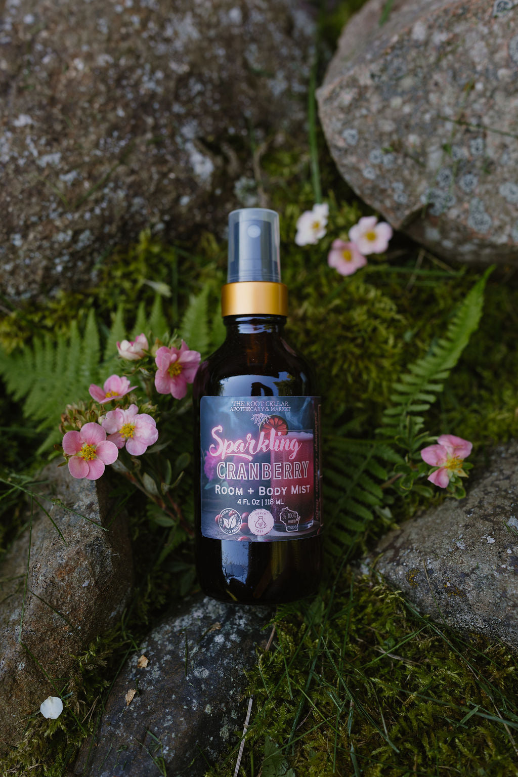 Sparkling Cranberry | Room, Linen + Body Mist