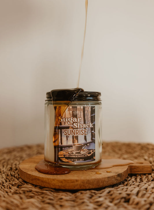 Sugar Shack Sunrise | Coconut + Beeswax Candle
