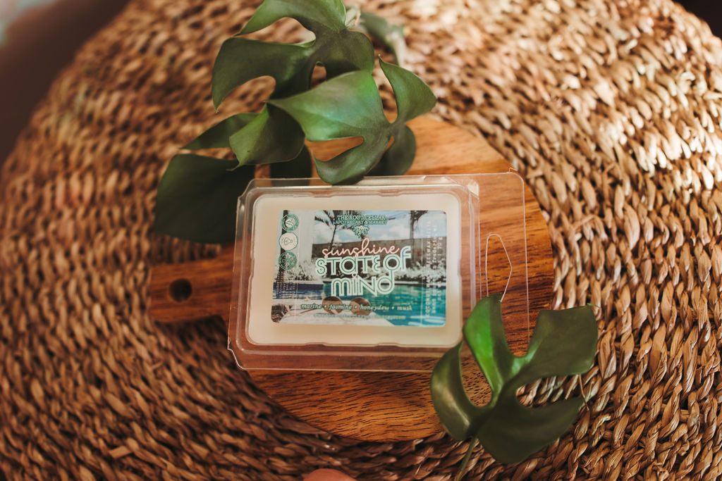 Sunshine State of Mind | Coconut Wax + Beeswax Bar