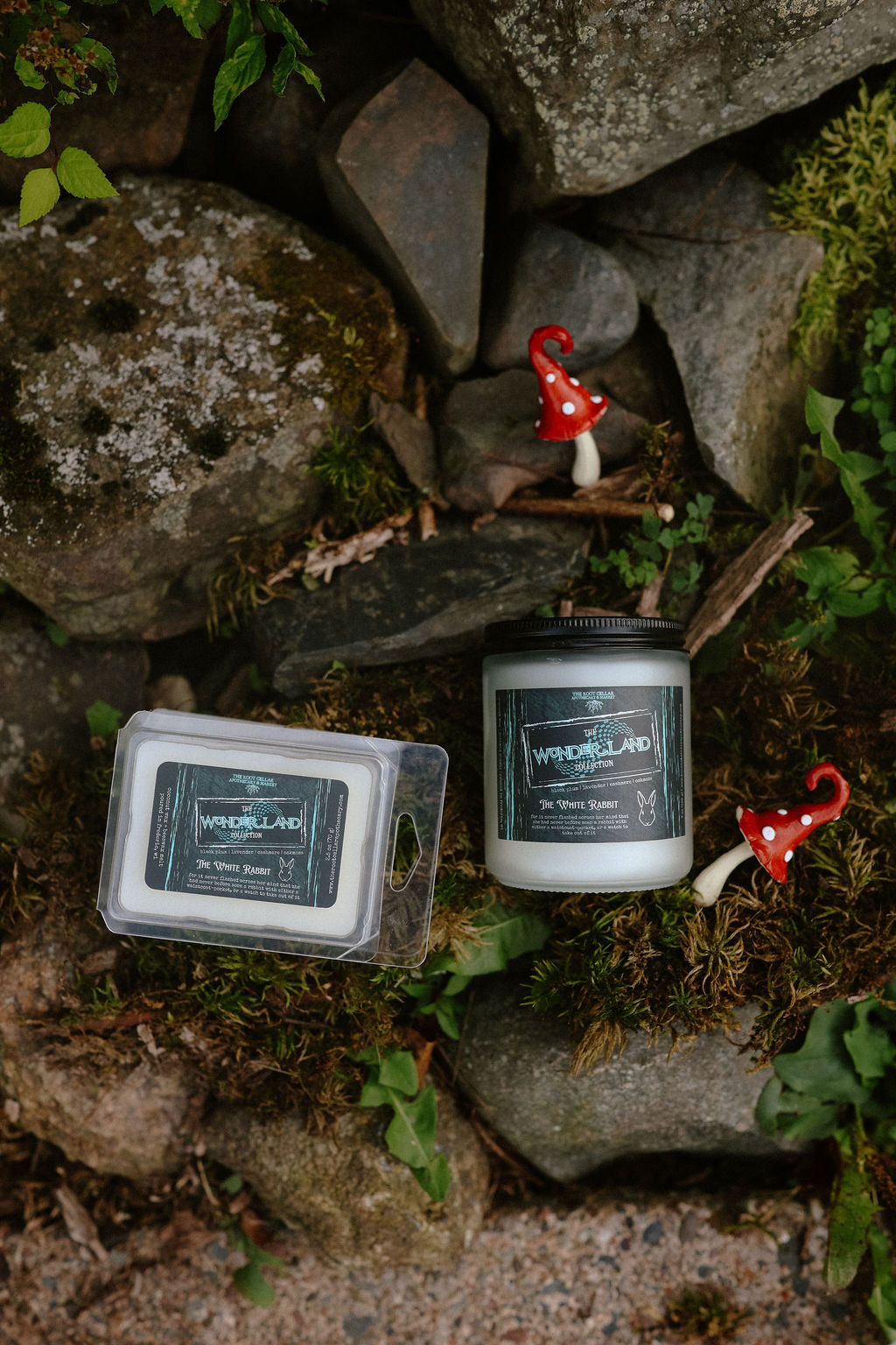 The White Rabbit | The Wonderland Collection | Coconut Wax + Beeswax Candle