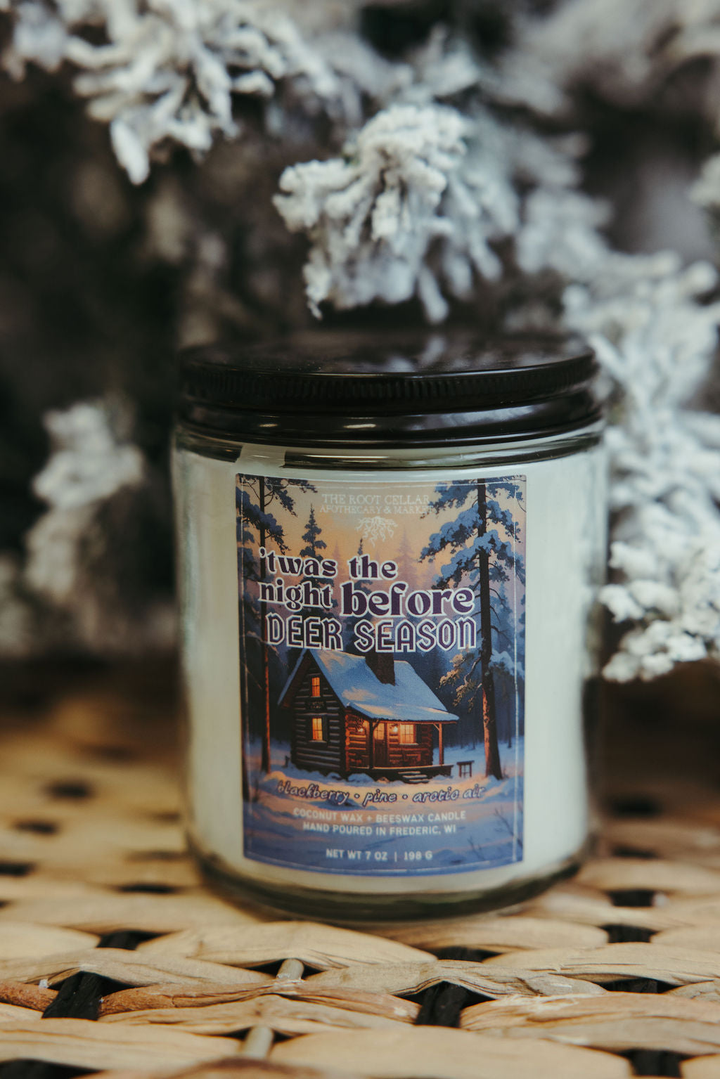 'Twas the Night Before Deer Season Candle