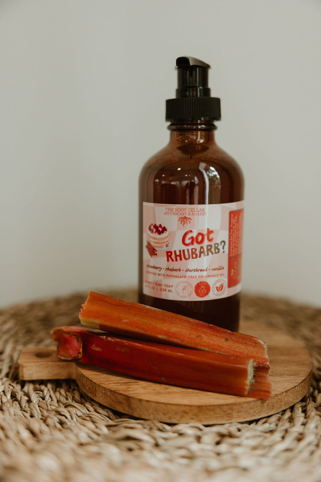 Got Rhubarb? | Hand + Dish Soap
