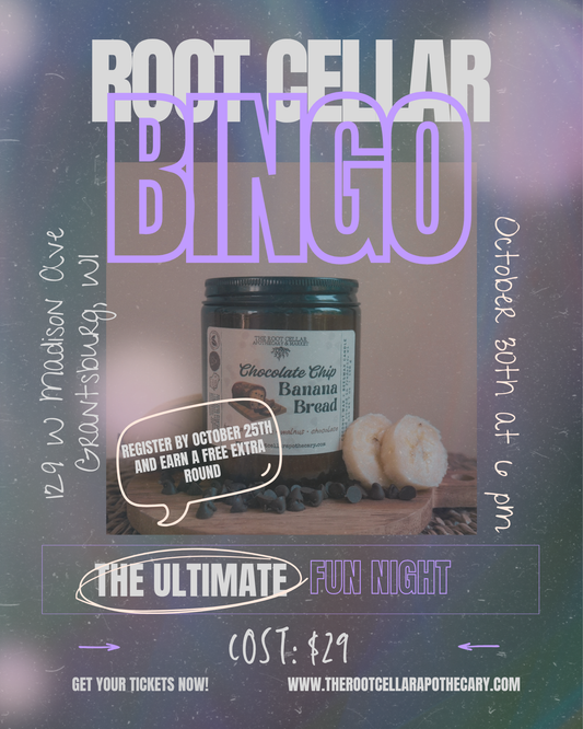 Root Cellar Bingo