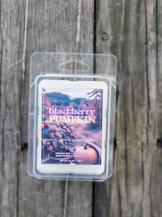 Blackberry Pumpkin Wax Bar | 2.4 oz Coconut Wax + Beeswax Bar