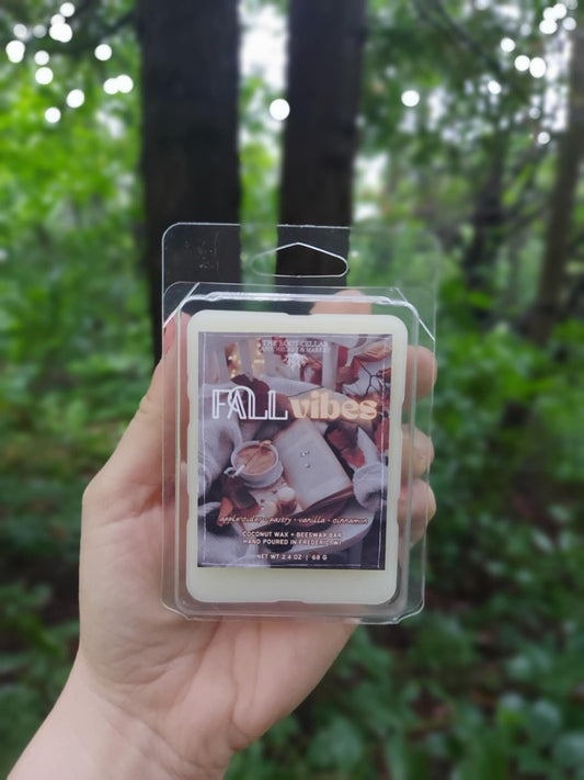 Fall Vibes Wax Bar | 2.4 oz Coconut Wax + Beeswax Bar