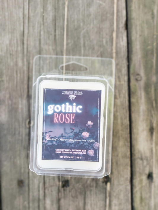 Gothic Rose Wax Bar | 2.4 oz Coconut Wax + Beeswax Bar
